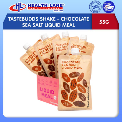 TASTEBUDDS SHAKE - CHOCOLATE SEA SALT LIQUID MEAL (55G)